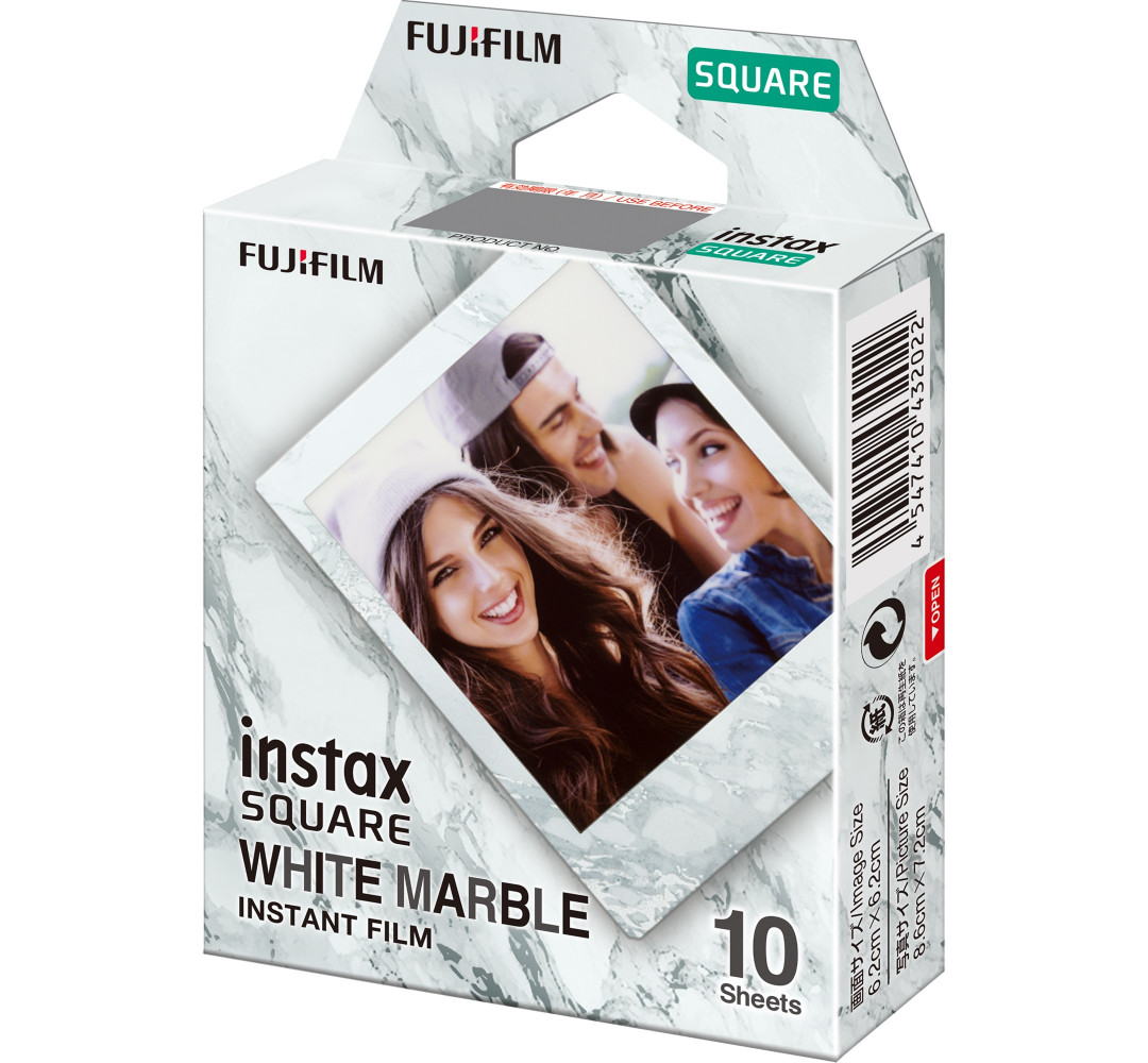 Fujifilm Instax Square - Whitemarble (10 films)